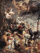 Peter Paul Rubens The Martyrdom of St Livinus. oil painting on canvas